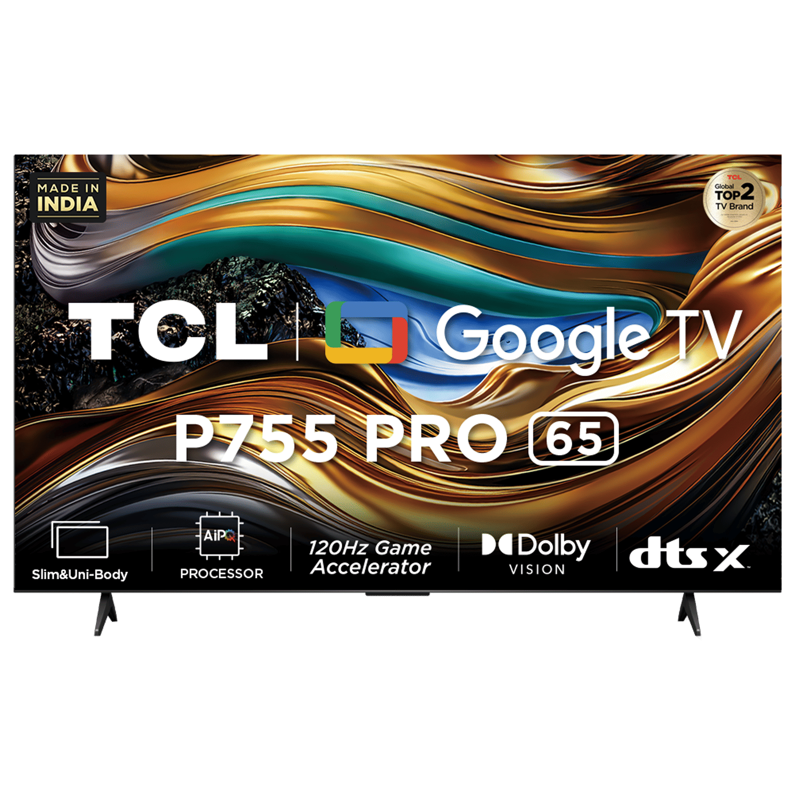 Best Value For Money 4k Tv Buy TCL P755 Pro 165 cm (65 inch) 4K UHD Smart Google TV with Dolby